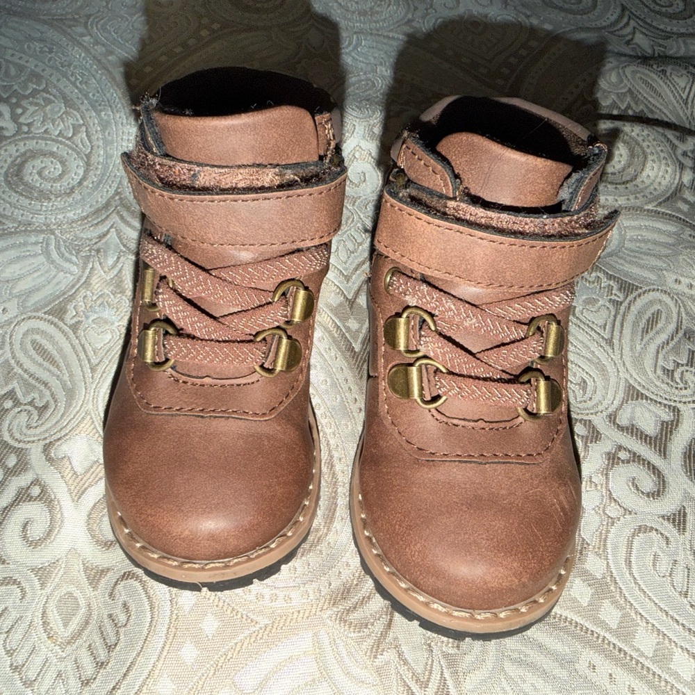 Brown Kids Boots